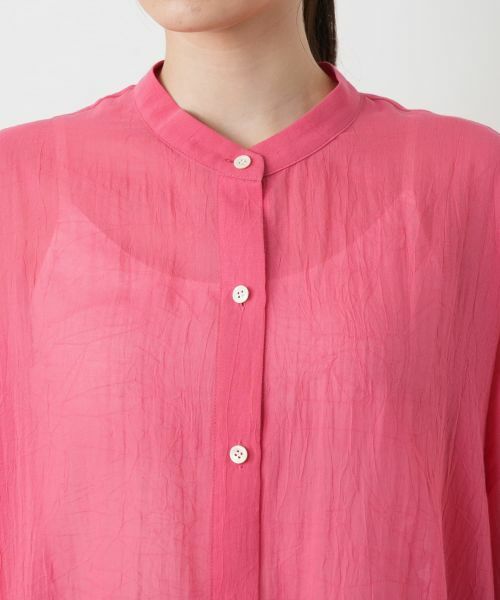 Leilian / レリアン シャツ・ブラウス | バンドカラーブラウス | 詳細16