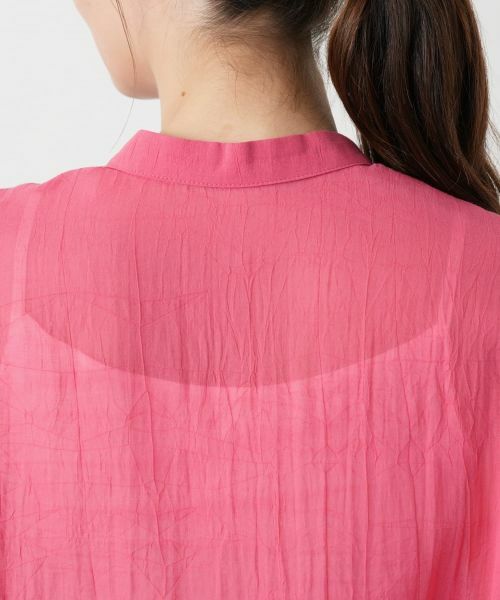 Leilian / レリアン シャツ・ブラウス | バンドカラーブラウス | 詳細17