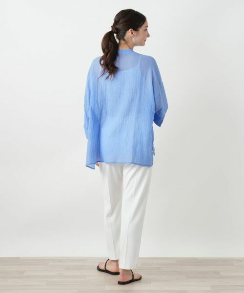 Leilian / レリアン シャツ・ブラウス | バンドカラーブラウス | 詳細3