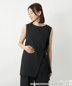 Leilian / レリアン テーラードジャケット | アシンメトリーベスト