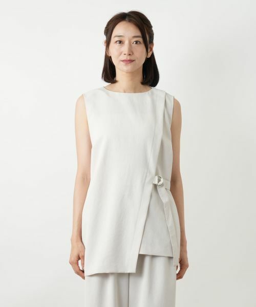 Leilian / レリアン テーラードジャケット | アシンメトリーベスト | 詳細10