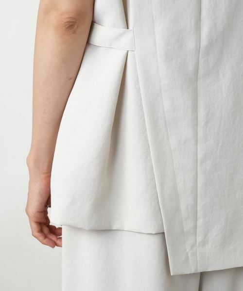 Leilian / レリアン テーラードジャケット | アシンメトリーベスト | 詳細19