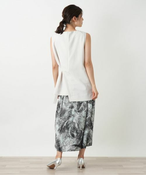 Leilian / レリアン テーラードジャケット | アシンメトリーベスト | 詳細23