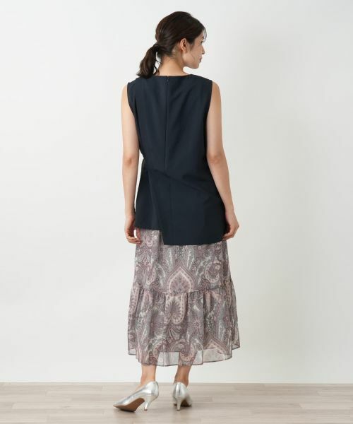 Leilian / レリアン テーラードジャケット | アシンメトリーベスト | 詳細26