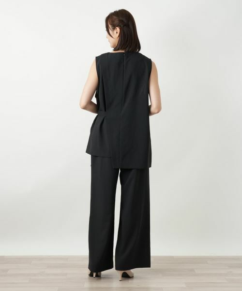 Leilian / レリアン テーラードジャケット | アシンメトリーベスト | 詳細6