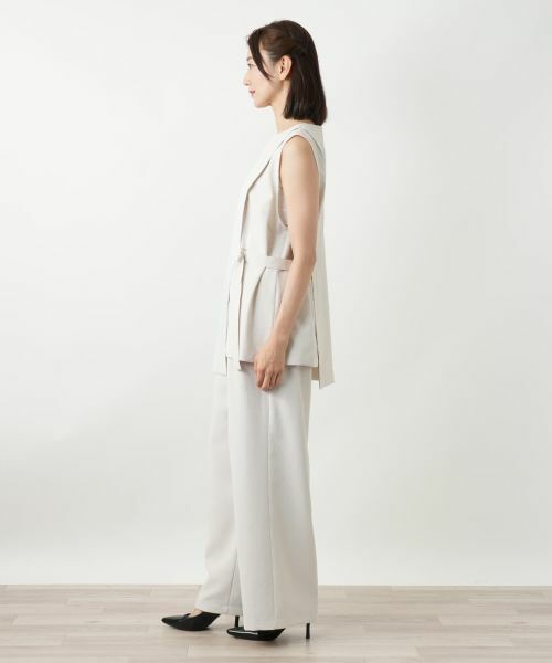 Leilian / レリアン テーラードジャケット | アシンメトリーベスト | 詳細8