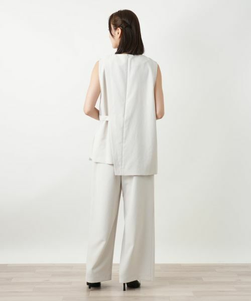 Leilian / レリアン テーラードジャケット | アシンメトリーベスト | 詳細9