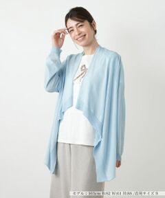 Leilian / レリアン カーディガン・ボレロ | イレギュラーヘムカーディガン