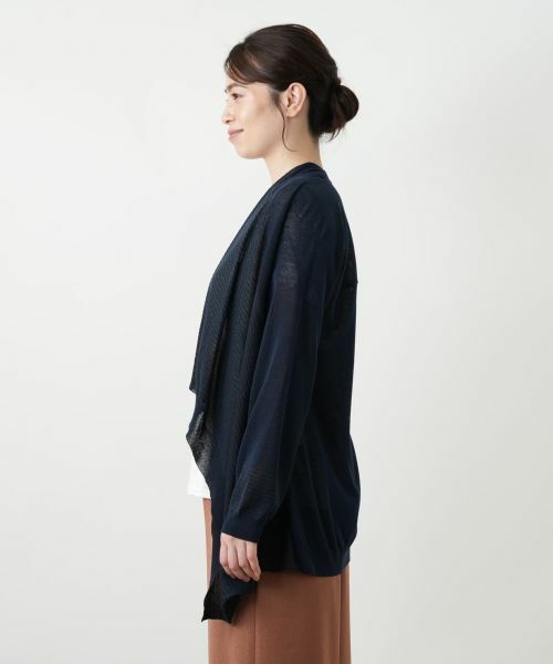 Leilian / レリアン カーディガン・ボレロ | イレギュラーヘムカーディガン | 詳細11