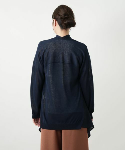 Leilian / レリアン カーディガン・ボレロ | イレギュラーヘムカーディガン | 詳細12