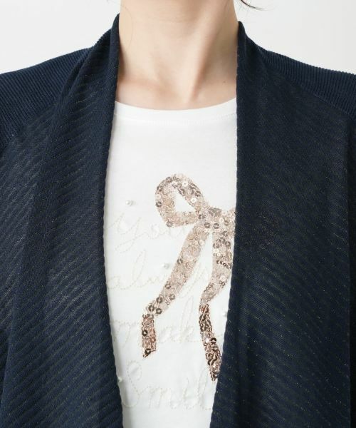 Leilian / レリアン カーディガン・ボレロ | イレギュラーヘムカーディガン | 詳細13