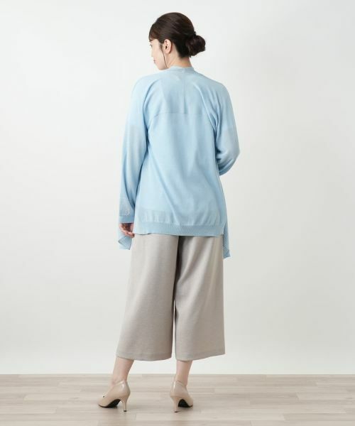 Leilian / レリアン カーディガン・ボレロ | イレギュラーヘムカーディガン | 詳細3