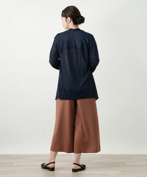 Leilian / レリアン カーディガン・ボレロ | イレギュラーヘムカーディガン | 詳細9