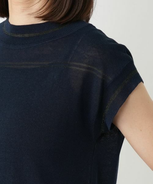 Leilian / レリアン ニット・セーター | フレンチスリーブニット | 詳細12