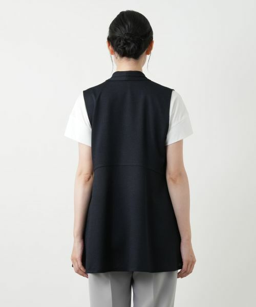 Leilian / レリアン テーラードジャケット | 羽織りベスト【Leilian WHITE LABEL】 | 詳細12