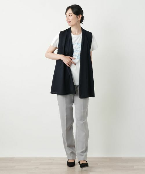 Leilian / レリアン テーラードジャケット | 羽織りベスト【Leilian WHITE LABEL】 | 詳細7