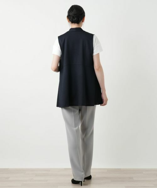 Leilian / レリアン テーラードジャケット | 羽織りベスト【Leilian WHITE LABEL】 | 詳細9