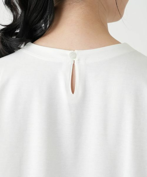 Leilian / レリアン カットソー | 刺繍フレアカットソー【Leilian WHITE LABEL】 | 詳細11