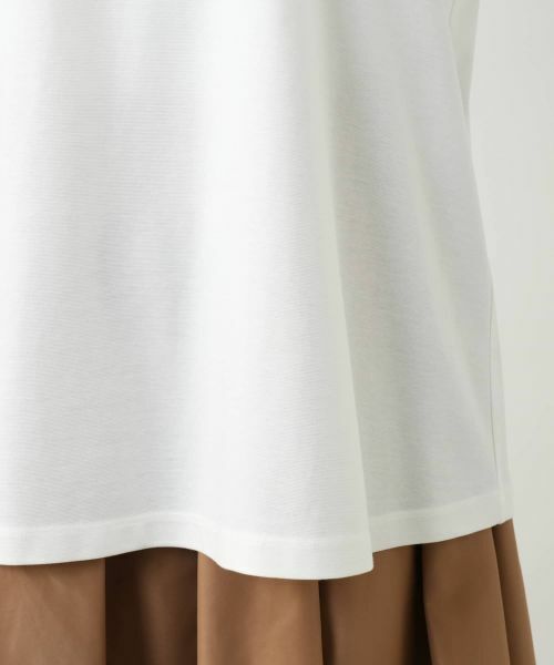 Leilian / レリアン カットソー | 刺繍フレアカットソー【Leilian WHITE LABEL】 | 詳細13