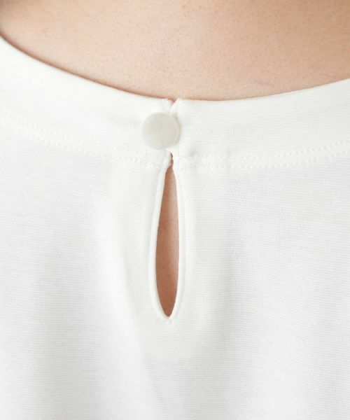 Leilian / レリアン カットソー | 刺繍フレアカットソー【Leilian WHITE LABEL】 | 詳細14
