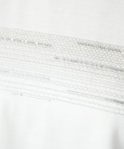 Leilian / レリアン カットソー | 刺繍フレアカットソー【Leilian WHITE LABEL】 | 詳細15