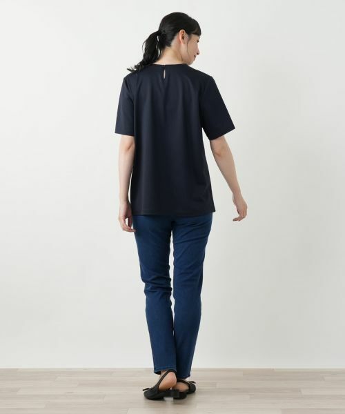 Leilian / レリアン カットソー | 刺繍フレアカットソー【Leilian WHITE LABEL】 | 詳細3