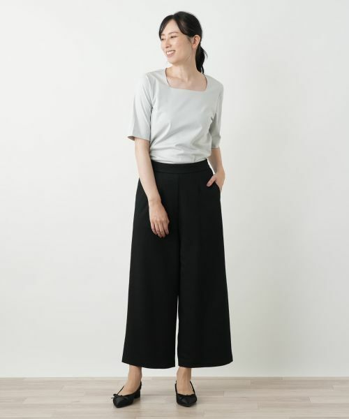 Leilian / レリアン その他パンツ | ワイドパンツ【Leilian WHITE LABEL】 | 詳細4