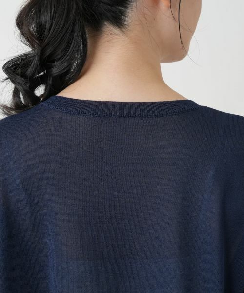 Leilian / レリアン テーラードジャケット | ボーダーニットベスト【Leilian WHITE LABEL】 | 詳細11