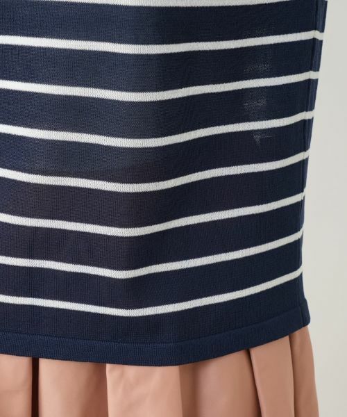 Leilian / レリアン テーラードジャケット | ボーダーニットベスト【Leilian WHITE LABEL】 | 詳細13