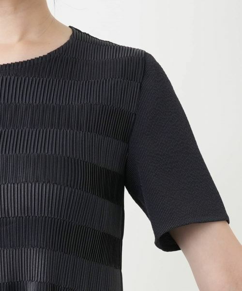 Leilian / レリアン シャツ・ブラウス | ギャザー切替フレアブラウス【Leilian WHITE LABEL】 | 詳細12