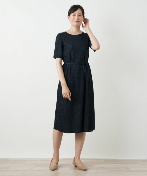 Leilian / レリアン ドレス | アイレットフレアワンピース【Leilian WHITE LABEL】 | 詳細1