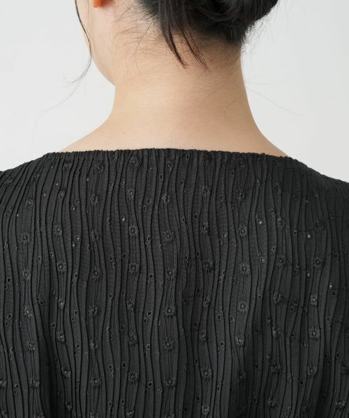 Leilian / レリアン ドレス | アイレットフレアワンピース【Leilian WHITE LABEL】 | 詳細13