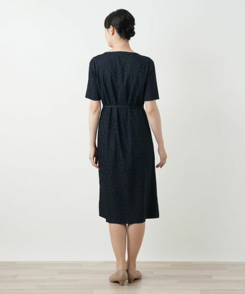 Leilian / レリアン ドレス | アイレットフレアワンピース【Leilian WHITE LABEL】 | 詳細3