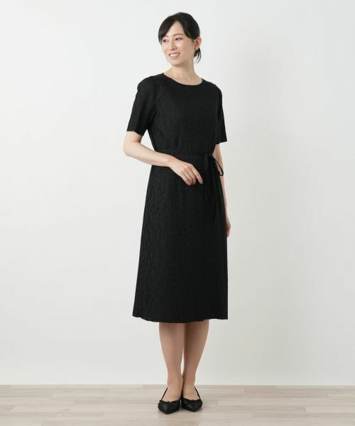 Leilian / レリアン ドレス | アイレットフレアワンピース【Leilian WHITE LABEL】 | 詳細5