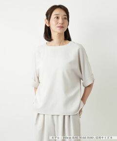 Leilian / レリアン シャツ・ブラウス | ノーカラーブラウス