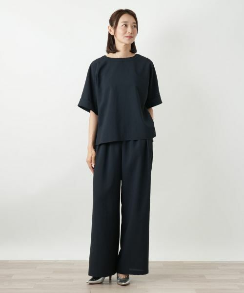 Leilian / レリアン シャツ・ブラウス | ノーカラーブラウス | 詳細1