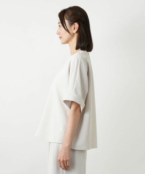 Leilian / レリアン シャツ・ブラウス | ノーカラーブラウス | 詳細11