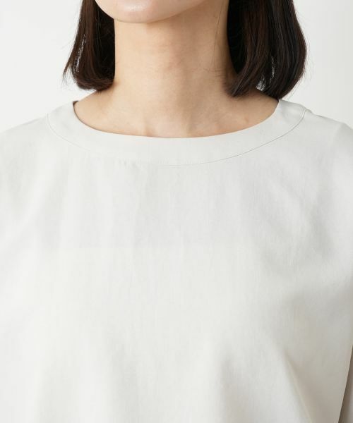 Leilian / レリアン シャツ・ブラウス | ノーカラーブラウス | 詳細13