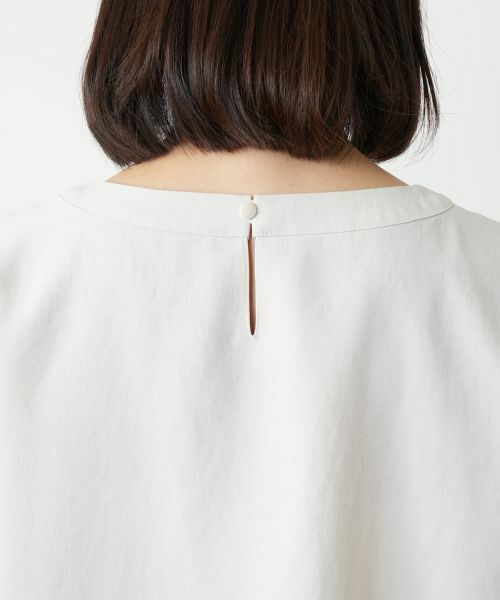 Leilian / レリアン シャツ・ブラウス | ノーカラーブラウス | 詳細14