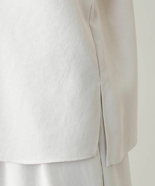 Leilian / レリアン シャツ・ブラウス | ノーカラーブラウス | 詳細17