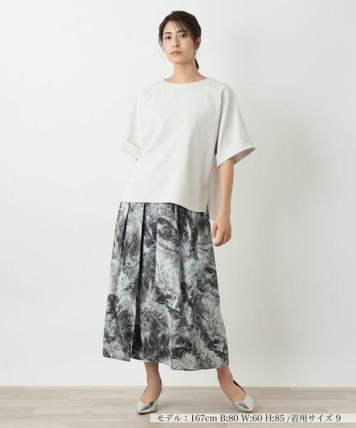 Leilian / レリアン シャツ・ブラウス | ノーカラーブラウス | 詳細19