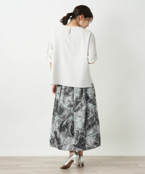 Leilian / レリアン シャツ・ブラウス | ノーカラーブラウス | 詳細21