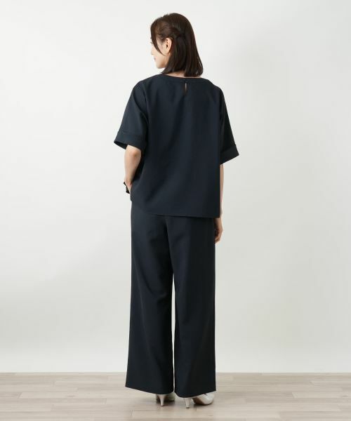 Leilian / レリアン シャツ・ブラウス | ノーカラーブラウス | 詳細3