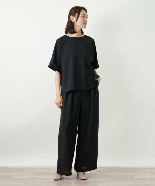 Leilian / レリアン シャツ・ブラウス | ノーカラーブラウス | 詳細4