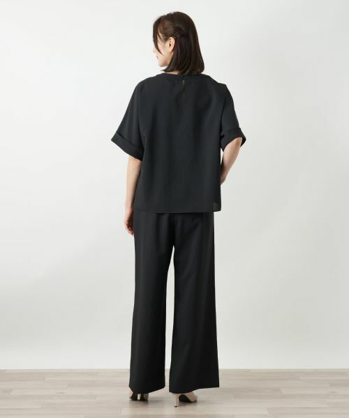 Leilian / レリアン シャツ・ブラウス | ノーカラーブラウス | 詳細6