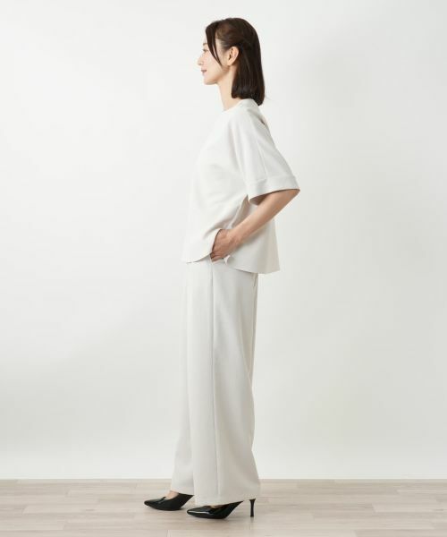 Leilian / レリアン シャツ・ブラウス | ノーカラーブラウス | 詳細8