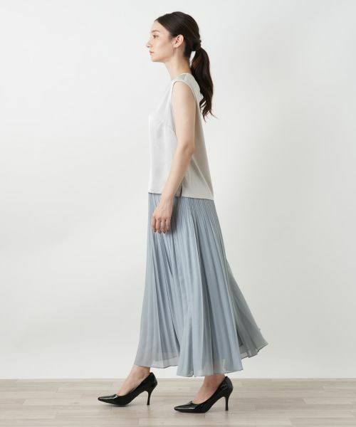 Leilian / レリアン シャツ・ブラウス | ノースリーブブラウス | 詳細8