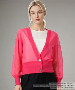 Leilian / レリアン カーディガン・ボレロ | Vネックカーディガン