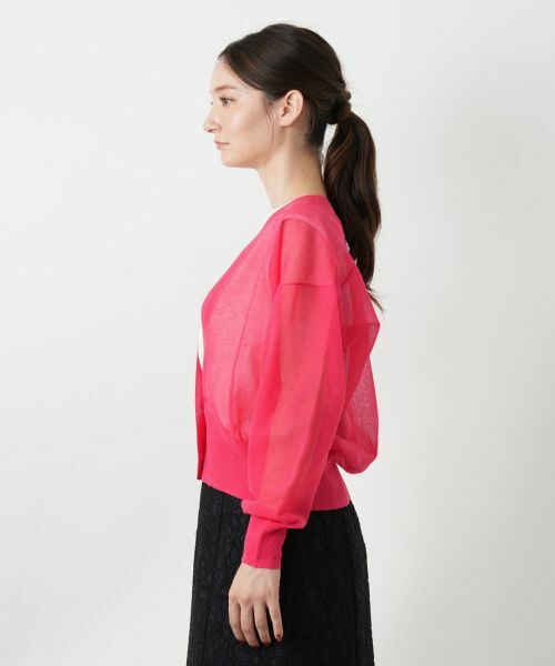 Leilian / レリアン カーディガン・ボレロ | Vネックカーディガン | 詳細11