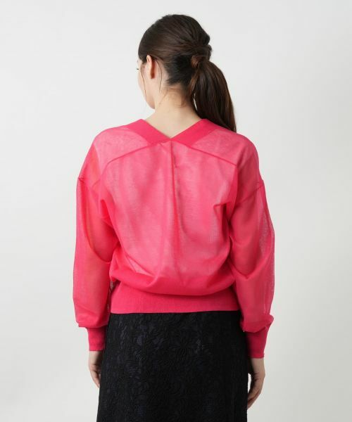 Leilian / レリアン カーディガン・ボレロ | Vネックカーディガン | 詳細12